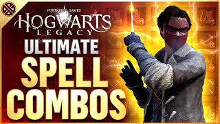 Hogwarts Legacy Ultimate Spell Combos  15 HUGE Combat Tips amp Tricks [upl. by Newton]