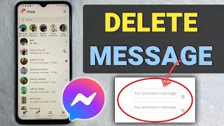 How To Delete Facebook Messenger Messages  Full Guide [upl. by Svirad816]