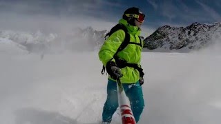 Skiing Sölden Austria 2016 [upl. by Assena]