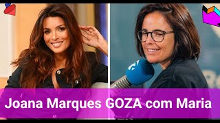 Joana Marques faz VÍDEO a parodiar Maria Cerqueira Gomes [upl. by Nauqyaj]