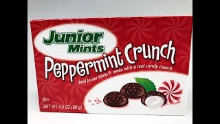 PEPPERMINT Junior Mints Unwrapping [upl. by Inafit]