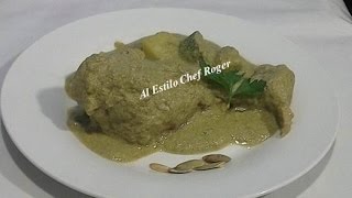 como hacer PIPIAN VERDE Receta  286 El autentico pipian verde o ¿mole verde [upl. by Pulsifer]