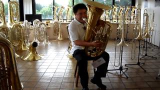 Duan FuHsuan at Miraphone [upl. by Leagiba]