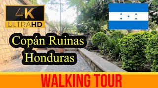 🇭🇳 Amazing Copán Ruinas  Walking Tour  Honduras [upl. by Ivon]