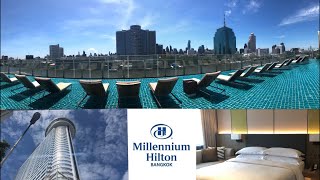 Millennium HILTON Bangkok  Hotel near ICON Siam [upl. by Dreyer]