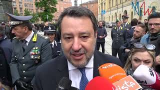 25 APRILE SALVINI IO ANTIFASCISTA SONO CONTRO TUTTI I REGIMI E LE DITTATURE [upl. by Eillit]