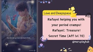 Rafayel helps you with your period cramps  Rafayel Treasure  ASMR  Love and Deepspace rafayel [upl. by Yrrac337]