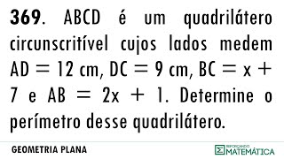 C10 CÍRCUNFERÊNCIA E CÍRCULO 369 [upl. by Giacinta]