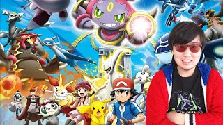 Pokemon Movie Hoopa Clash of Ages Live Reaction ITS A LEGENDARY FESTIVAL FOR SURE [upl. by Arbua961]