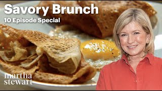 Martha Stewart’s Brunch Favorites  10 Savory Recipes [upl. by Lanza235]