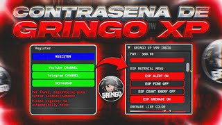 🔑CONTRASEÑA DE GRINGO XP V102 🎯 HACK MOD MENU GRINGO XP V102 LINK DIRECTO ✅ HACKS PARA FREE FIRE [upl. by Eenel]