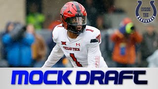 My Final 2024 Indianapolis Colts Mock Draft [upl. by Pedaias]