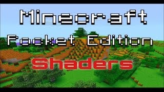 MCPE  081  shaders mod reviewtutorial for ios [upl. by Cogan71]