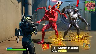 NEW Fortnite Boss Carnage amp Venom Update [upl. by Nosdivad]