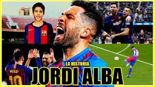 AMADO y ODIADO pero LEYENDA del BARÇA  🇪🇸Jordi Alba La Historia [upl. by Reyna892]