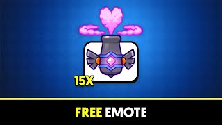 15 FREE Exclusive Emotes  Clash Royale [upl. by Levona287]