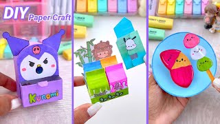 Cute Paper Craft Idea  DIY Miniature Crafts Idea  Easy Craft Ideas  school hacks  Helena’s Craft [upl. by Ernestine]