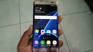 Samsung Galaxy S7 Edge  How to Adjusting Volume for All Notifications Android Marshmallow [upl. by Nevets]