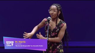 Poetry Out Loud Madison Harris recites quotWe Are Not Responsiblequot by Harryette Mullen [upl. by Aliel]