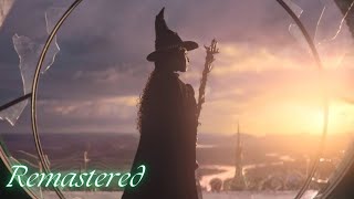 Wicked 2024 quotDefying Gravityquot Clip Cynthia Erivo – Remastered with Original Instrumental [upl. by Rowena]