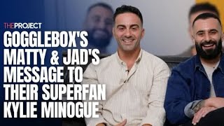 Goggleboxs Matty amp Jads Message To Their Superfan Kylie Minogue [upl. by Matthieu]