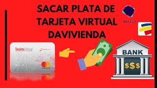 Como sacar plata de la tarjeta virtual daviplata paso a paso [upl. by Lehcear]