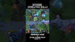 INVOKER Operating Skills  2 DIVINE DROP dotagameplay dota2 invoker [upl. by Frech]