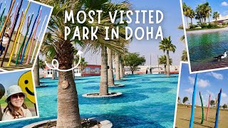 Explore one of Dohas Largest Park Most visited place and Pet Friendly [upl. by Fira]