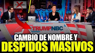 Ejecutivos inician plan de LIMPIEZA de PROGRES Para Frenar el DESASTRE de MSNBC [upl. by Tris]