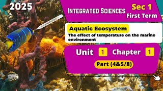 Effect of temp on marine environment  Secondary One  U1  Ch1  P 4amp58  Integrated Sciences [upl. by Lertnom]