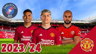 MANCHESTER UNITED PLANTILLA TEMPORADA 202324 ALTURA PESO EDAD Y NACIONALIDAD DE LOS JUGADORES ⚽🔥 [upl. by Elum]