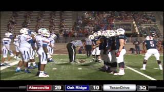 Atascocita vs Oak Ridge Halftime amp 2nd Half [upl. by Peck]