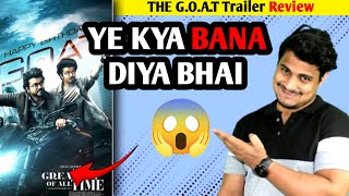 GOAT Trailer Review  GOAT Thalapath Vijay Trailer Review  The Greatest Of All Time Trailer [upl. by Belvia]