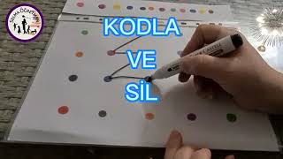 Kodlama Çalışması  Okul Öncesinde Kodlama Çalışmaları  Bilişsel Etkinlik [upl. by Oswell]