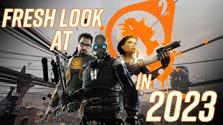 A Fresh Look at Half Life 2 in 2023 [upl. by Kcirdlek954]