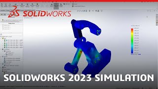 SOLIDWORKS 2023 Simulation [upl. by Enida]