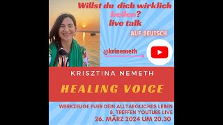 Willst du dich wirklich heilen Live Talk auf deutsch [upl. by Nalliuq892]