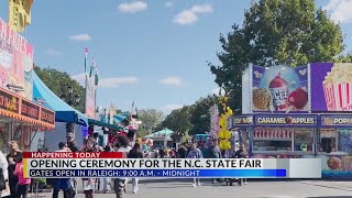 2024 NC State Fair officially kicks off [upl. by Enitsirt394]