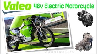 VALEO Launches Its 48V Electric Motorcycle at CES2022  Valeo 48V Electric Drivetrain  AutoAspects [upl. by Elyse847]