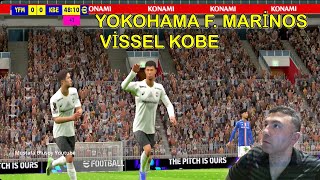 YOKOHAMA F MARİNOS VS VİSSEL KOBE  EFOOTBALL PES 2024 MOBİLE [upl. by Anohr267]