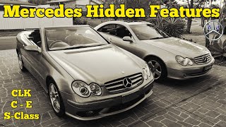 Mercedes Tips Tricks and Hidden Features C E CLK SClass [upl. by Liva]