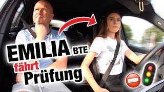 Praktische Führerscheinprüfung mit Emilia BTE 🤯  Fischer Academy [upl. by Gwennie238]