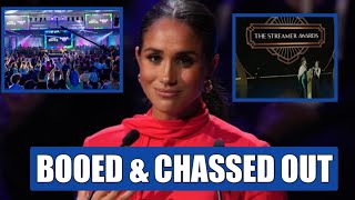 Meghan LOUDLY BOOED And CHASSED OUT Of 2024 Streamers Awards By Angry Crowd GET OUT [upl. by Spense]