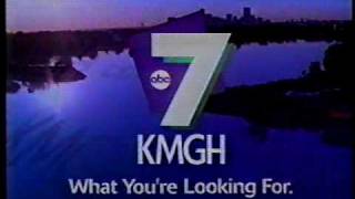 KMGH Denver Affiliation Switch Promo September 1995 [upl. by Sivar]