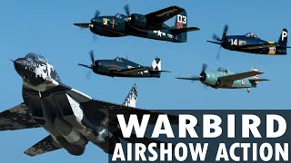 The BEST of Warbird Airshow Action 2022 [upl. by Mahala231]