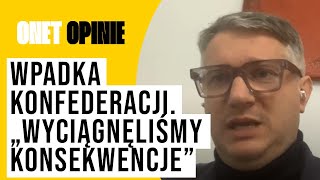 Wpadka Konfederacji Przemysław Wipler wyciągnęliśmy konsekwencje [upl. by Ekaterina323]