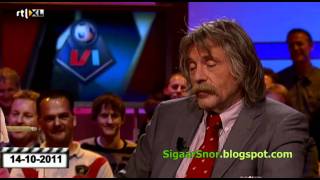 Johan Derksen heeft niet zoveel raakvlakken met zijn vrouw [upl. by Sorips]