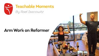 Teachable Moment  Arm Work on Reformer [upl. by Vite]