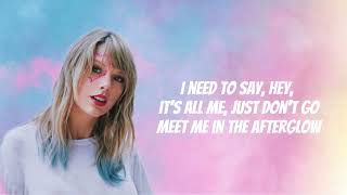 AfterglowTaylor Swift  Lyrics [upl. by Sher]