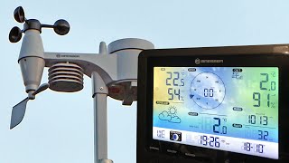 Stacja meteo Bresser WiFi Colour Weather Station  5in1 [upl. by Rowland393]